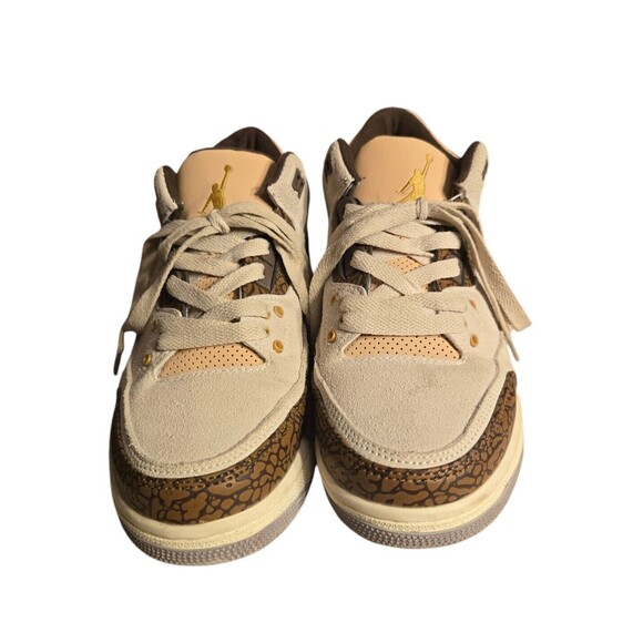 Jordan Women's Athletic Shoes in Cream and Brown - Picture 3 of 10